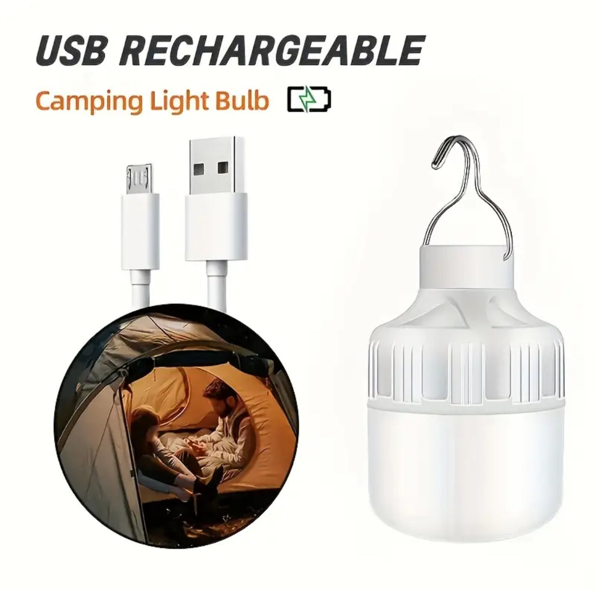 1pc LED Camping Light Bulb